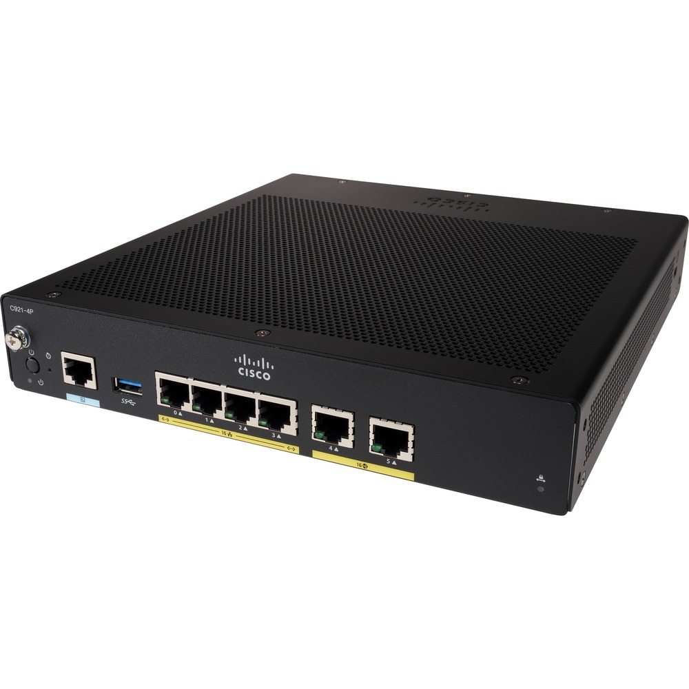 Cisco ISR 921 4-Port Gigabit Integrated Services Router
