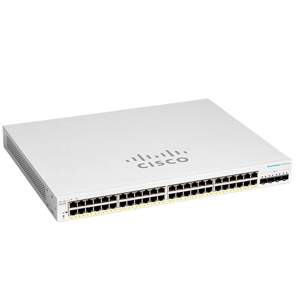 Cisco CBS220 48-Port Gigabit Smart Switch with 4x10G SFP+