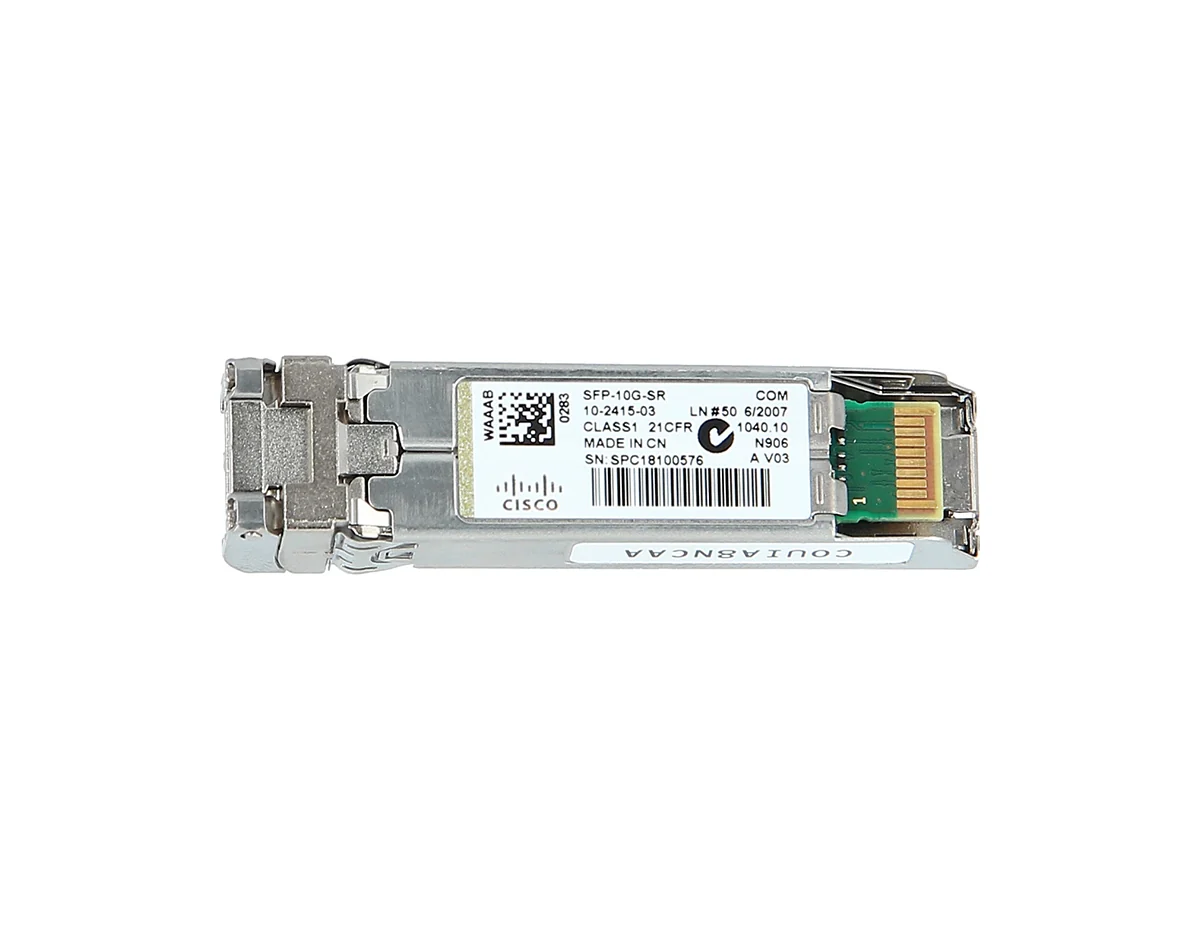 โมดูล Cisco SFP+ 10GBASE-SR มัลติโหมด
